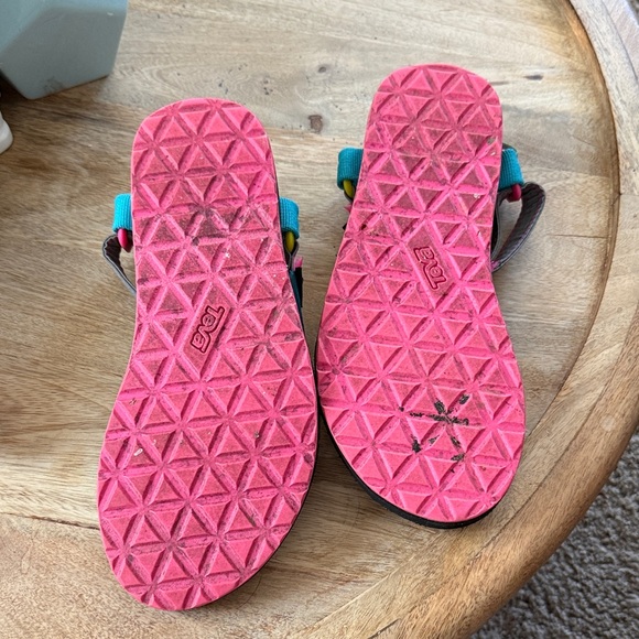 Teva Multicolor Cotopaxi Neon Women's Sandals - Picture 3 of 5
